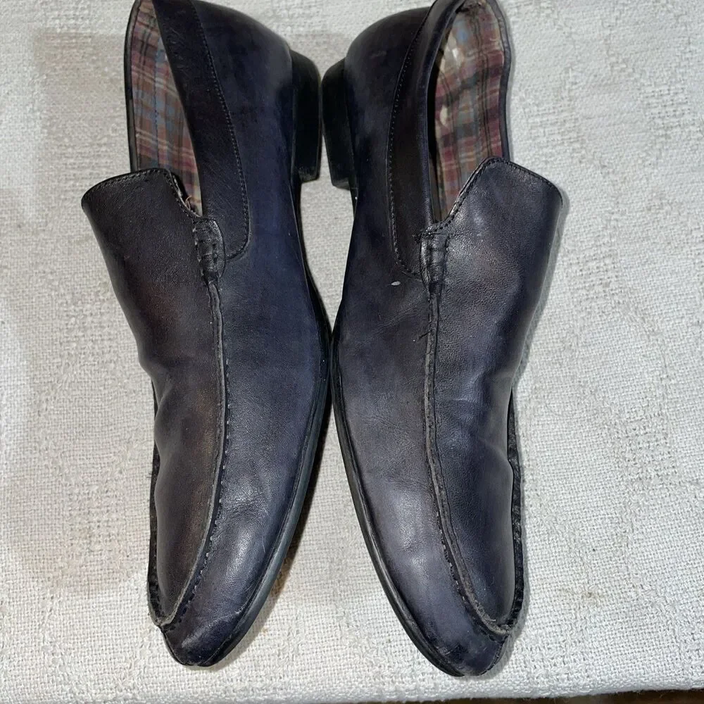Bed-Stu Men’s Casual Loafers Size 11 M Black Leather Going Out Party Comfort